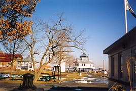 [photo, Lighthouse Chesapeake Bay Maritime Museum, St. Michaels, Maryland]